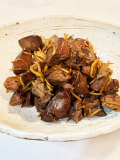 鉄分豊富♪お箸が進む鶏レバーの生姜煮-レシピのメイン写真