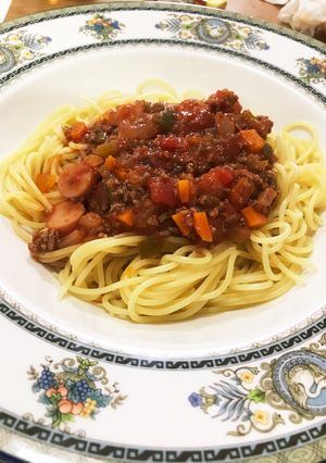 ころころぼうやの野菜たっぷりパスタ-レシピのメイン写真