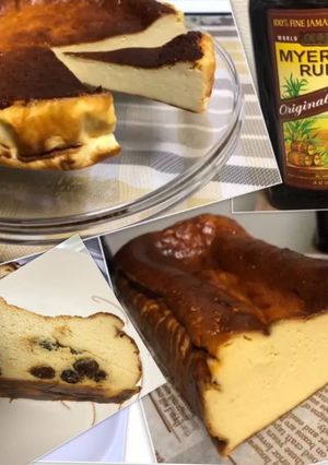 ラム香るチーズケーキ(色々実験版)-レシピのメイン写真