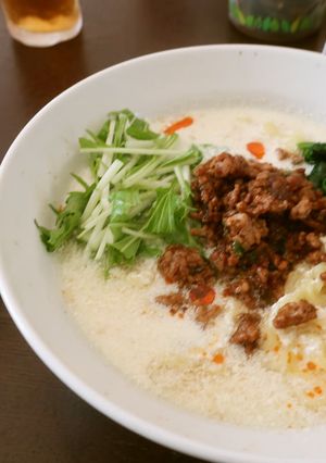 豆乳担々麺 手作りのレシピ-レシピのメイン写真