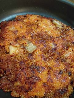 残ったご飯で納豆キムチチーズ焼き!-レシピのメイン写真
