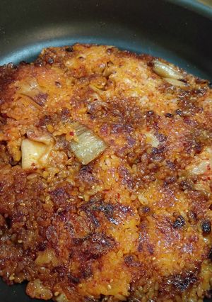 残ったご飯で納豆キムチチーズ焼き！-レシピのメイン写真