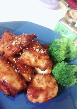 山椒ナッツ塩で★簡単鶏肉の味噌焼き-レシピのメイン写真