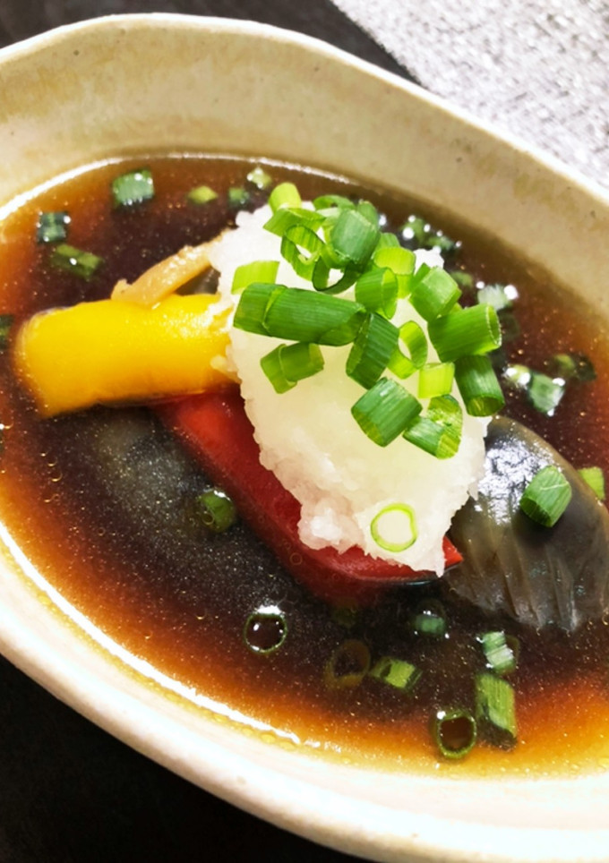 揚げないナス(夏野菜)の煮浸し-レシピのメイン写真