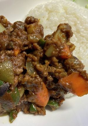 夏野菜たっぷり簡単キーマカレー☆-レシピのメイン写真