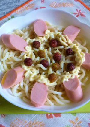 醤油うどん風冷やしうどん29～やまもも1-レシピのメイン写真