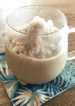 かき氷の～ソイラテフラペチーノ風-レシピのメイン写真