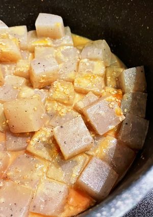 サイコロ味噌こんにゃく-レシピのメイン写真