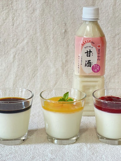 甘酒のブランマンジェ-レシピのメイン写真
