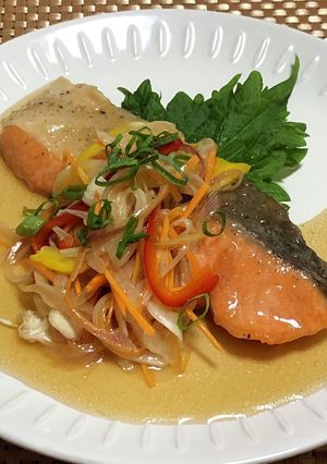 鮭と香味野菜の南蛮風-レシピのメイン写真