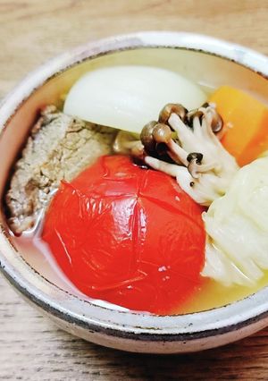 ◎丸ごとトマトと牛スネ肉のポトフ◎炊飯器-レシピのメイン写真