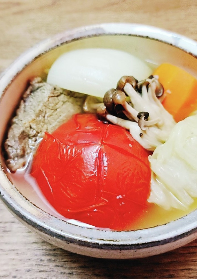 ◎丸ごとトマトと牛スネ肉のポトフ◎炊飯器-レシピのメイン写真