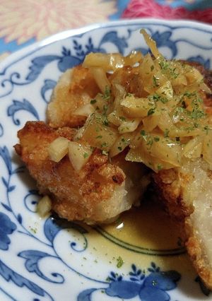 簡単美味しい！揚げ焼きユーリンチー油淋鶏-レシピのメイン写真