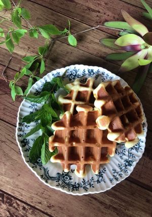 バナナ消費！バナナワッフル-レシピのメイン写真