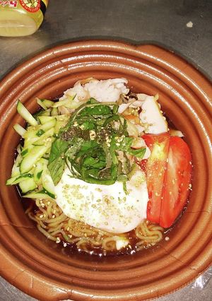 ダイエット！糖質０麺で冷やし中華-レシピのメイン写真