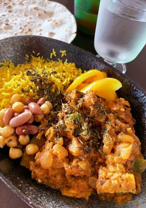サバ缶南瓜ピーマンしめじのスパイスカレー-レシピのメイン写真