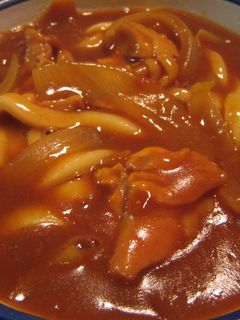 我が家のカレーうどん-レシピのメイン写真
