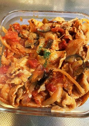 ポークトマト煮-レシピのメイン写真