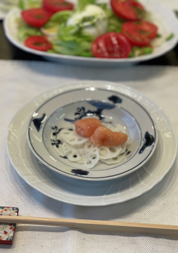 簡単★めんたい蓮根-レシピのメイン写真