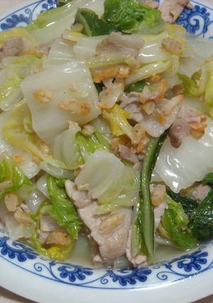 白菜と豚肉のシンプル蒸し煮-レシピのメイン写真