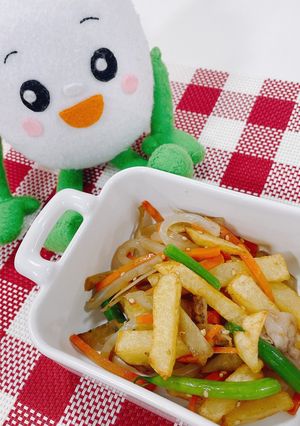 じゃがいものきんぴら-レシピのメイン写真
