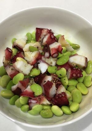 簡単　枝豆とタコのマリネ-レシピのメイン写真