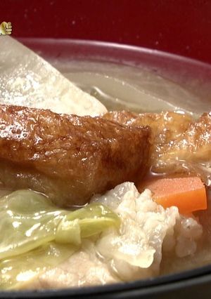 沼田町　雪中米レシピ　②豚汁-レシピのメイン写真