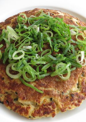 居酒屋メニュー！えびと長芋のふわふわ焼き-レシピのメイン写真