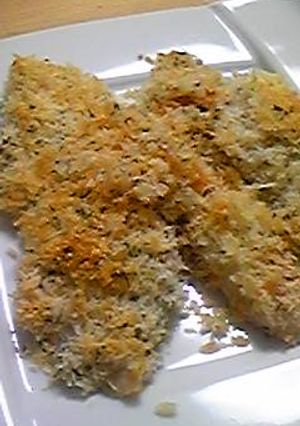 簡単おかず＊ささみの香草パン粉焼き＊-レシピのメイン写真