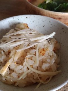 新ショウガの炊き込みご飯-レシピのメイン写真