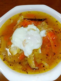 コンソメオニオンスープリゾット-レシピのメイン写真