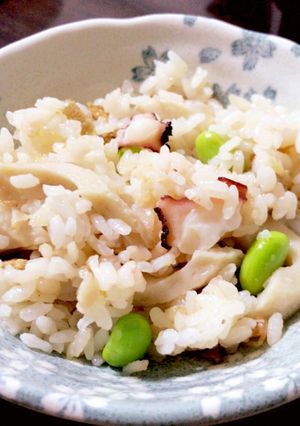 鍋でタコ飯-レシピのメイン写真