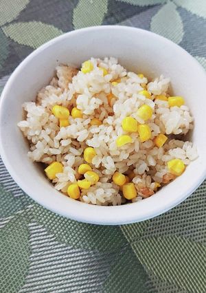 [料理ステップアップ]コーンのピラフ-レシピのメイン写真