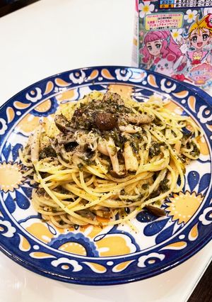 しらすと海苔のクリームパスタ-レシピのメイン写真
