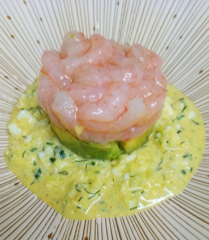 旨い！甘エビとアボカドのタルタルソース by にゃんとデリシャス