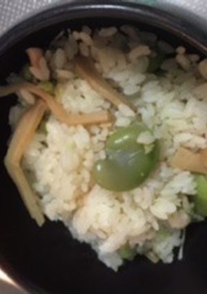 市販品使ったそら豆ご飯-レシピのメイン写真