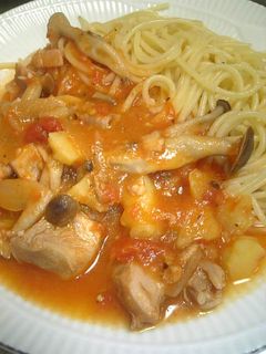 簡単☆チキンのトマト煮込み-レシピのメイン写真