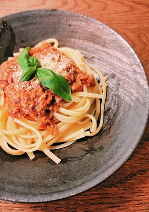 バジルたっぷり◎具だくさんミートソース◎-レシピのメイン写真