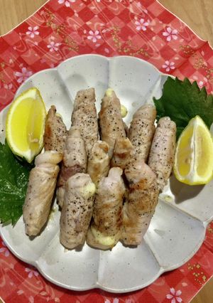 シンプルクック♡チーズの豚肉巻きレモン味-レシピのメイン写真
