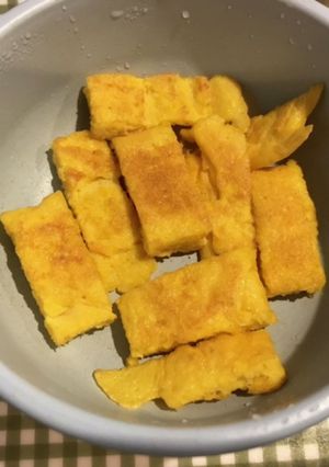 離乳食後期☆手づかみコーンオムレツ-レシピのメイン写真