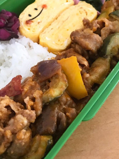 お弁当用☆肉野菜ケチャップ炒めカレー風味-レシピのメイン写真