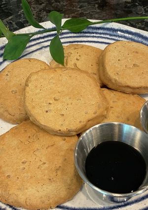 更年期を乗り切るもち麦きな粉パンケーキ-レシピのメイン写真