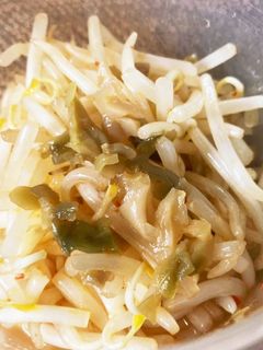 もやしとザーサイのピリ辛あえ-レシピのメイン写真