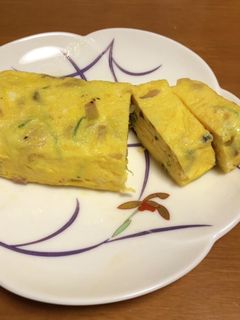 ザーサイの卵焼き-レシピのメイン写真