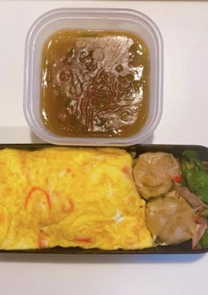 天津飯弁当-レシピのメイン写真