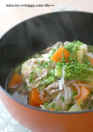 豚肉deあっさり塩肉じゃが♪-レシピのメイン写真