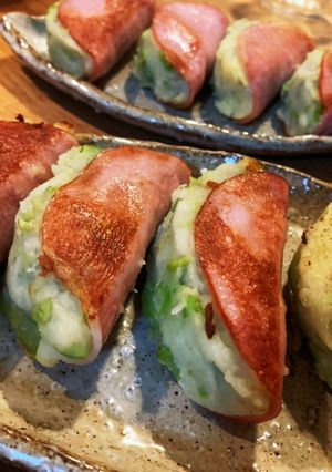 そら豆ポテトのハム挟み-レシピのメイン写真