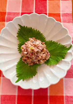 イワシの梅たたき-レシピのメイン写真