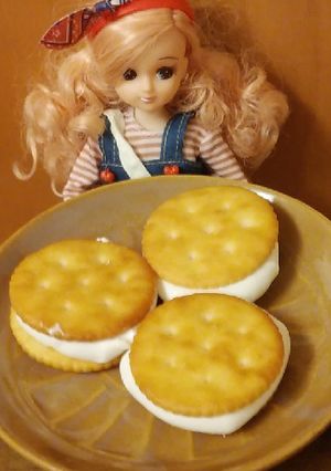 リカちゃん♡マシュマロサンド♧-レシピのメイン写真