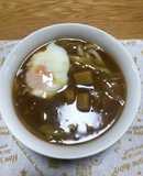 簡単　レトルトカレーでカレーうどん